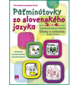 Päťminútovky zo slovenského jazyka pre 3. - 4. roč. základných škôl