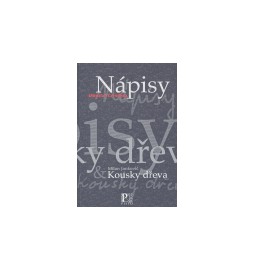 Nápisy – Kousky dřeva