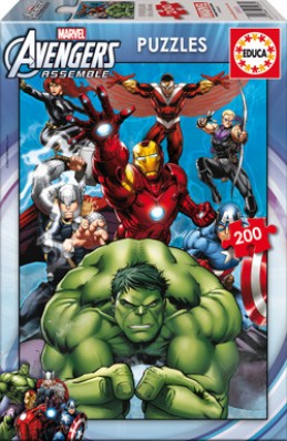 Puzzle Avengers 200 dílků - Alltoys s.r.o.
