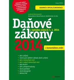 Daňové zákony 2014