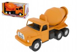 Auto Tatra 148 plast 30cm míchačka oranžová v krabici - Rock David