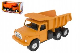 Auto Tatra 148 plast 30cm celá oranžová v krabici - Rock David