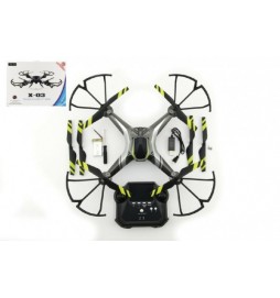 Dron bez kamery RC 40cm X-Q3 v krabici