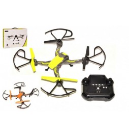 Dron s kamerou RC 35cm plast + USB kabel pro dobíjení v krabici