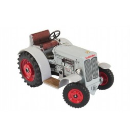 Traktor Schlüter DS 25 šedivý na klíček kov 1:25 v krabičce 17x11x10cm Kovap