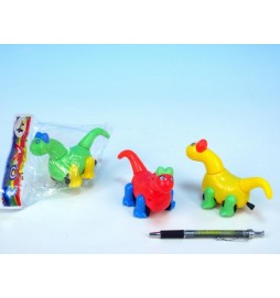 Zvířátko dinosaurus natahovací 12cm; 3 druhy; v sáčku - 1 kus