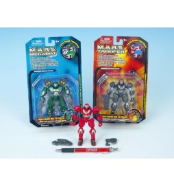 Figurka M.A.R.S Heroes kloubová plast 10cm; 3 druhů na kartě - 1 kus