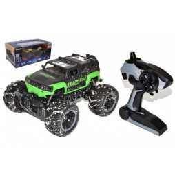 Auto RC terénní plast 25 cm na dálkové ovládání 41 x 22 x 20 cm + bateriový pack + USB, 2 barvy (1ks v krabici)