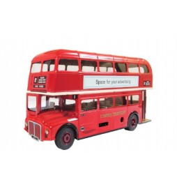 Autobus Routemaster Bus RM 5 "Double Decker" kov 1:36 v krabici 25x13x8cm Kovap