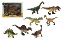 Dinosaurus plast 8ks v krabici 46x34x7cm - Rock David