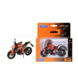 Motorka Welly KTM Super Duke R kov 12cm v krabičce