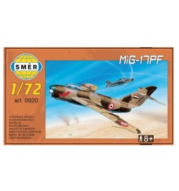 Model MiG-17PF 1:72 13,3x16,2cm v krabici 25x14x4cm