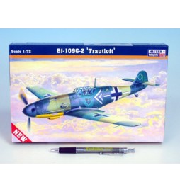 Model BF-109G-2 Trautloft série III 12,56x13,78cm v krabici 26x16,5x3,5cm