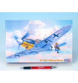 Model BF-109G4R6 TROP SHIESS série III 12,56x13,78cm v krabici 26x16,5x3,5cm