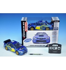 Auto RC Subaru Impreza WRC 2006 kov 25cm na vysílačku na baterie v krabici