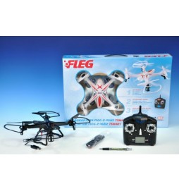 Kvadrokoptéra Fleg RC 2.4GHz - TSMART na vysílačku na baterie v krabici