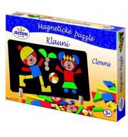 Magnetické puzzle Klauni