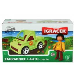 IGRÁČEK - Zahradnice + auto + doplňky