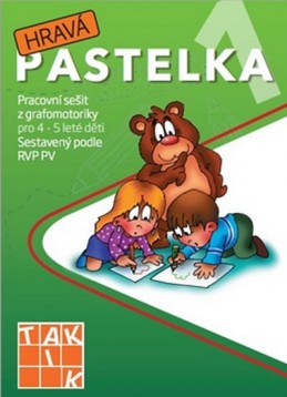 Hravá pastelka 1 - Pracovní sešit z grafomotoriky pro 4 - 5 leté děti