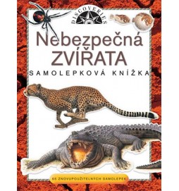 Samolep knížka/ Nebez. zvířata