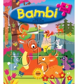 6x puzzle Bambi