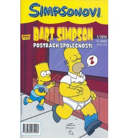 Simpsonovi - Bart Simpson 1/2014 - Postrach společnosti