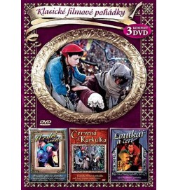 Klasické filmové pohádky IV. - Červená Karkulka, Modré světlo, Loutkář a čert - 3DVD