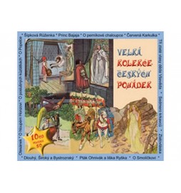 Velká kolekce českých pohádek-10CD