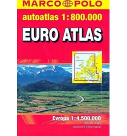 Evropa - autoatlas 1:800 000