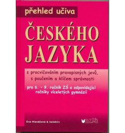 Přehled učiva českého jazyka pro 6.-9. ročník ZŠ+víceletá gymnázia