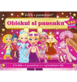 Oblékni si panenku - kufřík s panenkami