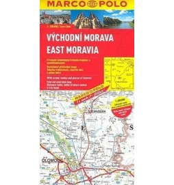 Východní Morava/ mapa