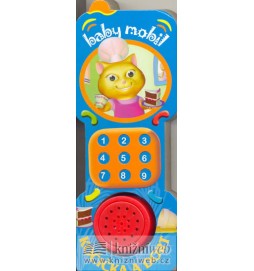 Baby mobil - kočička a dort