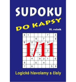 Sudoku do kapsy 1/2011 (modrá)