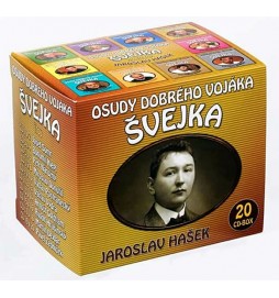 Osudy dobrého vojáka Švejka - komplet 20 CD