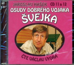 Osudy dobrého vojáka Švejka 11-12 - 2CD - Hašek Jaroslav