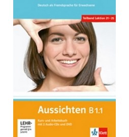 Aussichten B1.1 Kurs-und Arbeitsbuch + CD + DVD