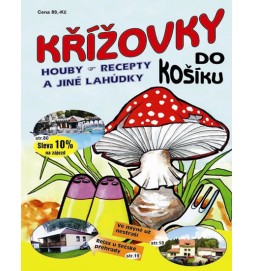 Křížovky do košíku - Houby, recepty a jiné lahůdky