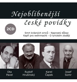 Nejoblíbenější české povídky - 2CD (čte Rudolf Hrušínský)