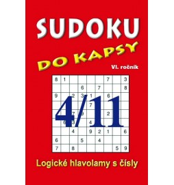 Sudoku do kapsy 4/2011 (červená)