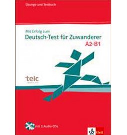 Mit Erfolg zum Deutsch-Test für Zuwk - cvičebnice se souborem testů + 2CD