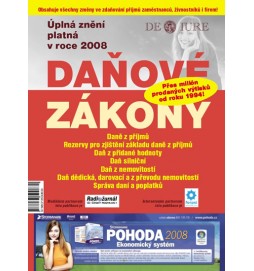 Daňové zákony 2008 Newsletter