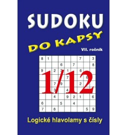 Sudoku do kapsy 1/2012 (modrá)