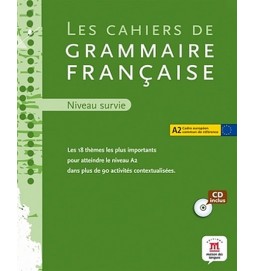 Cahier de grammaire A2 + CD