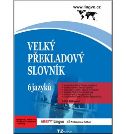 Velký překladový slovník - 6 jazyků A,I,N,Pl,R,Š - CD-ROM