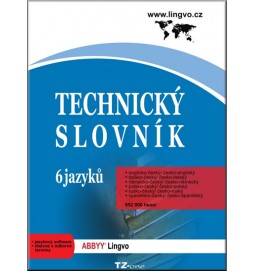 Technický slovník - 6 jazyků A,I,N,Pl,R,Š - CD-ROM