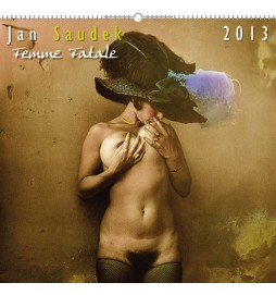 Kalendář 2013 nástěnný - Jan Saudek Femme Fatale, 48 x 46 cm