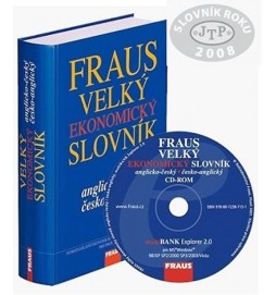 FRAUS komplet Velký ekonomický slovník AČ-ČA (kniha + CD-ROM)