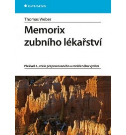 Memorix zubního lékařství - 3. vydání