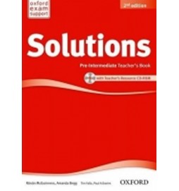 Maturita Solutions 2nd Edition Pre-intermediate Teacher´s Book with Teacher´s Resource CD-ROM